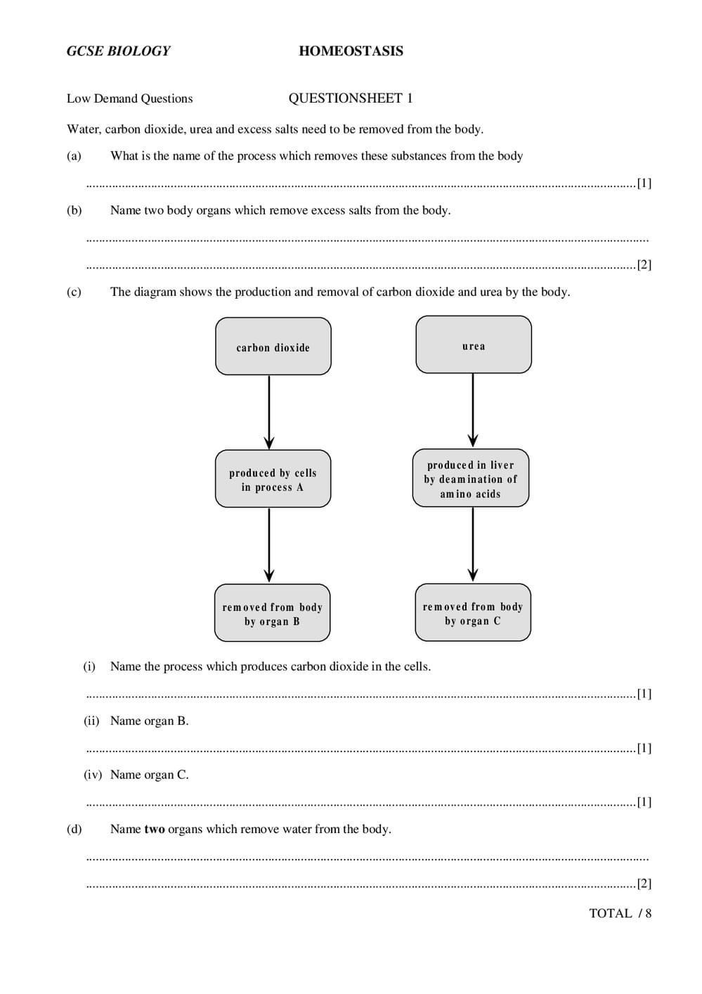 essay questions on homeostasis